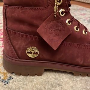 Brand New !! Burgundy Tims!